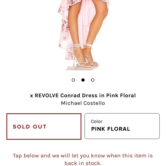 ISO Michael Costello Conrad Dress xRevolve - Picture 3 of 4